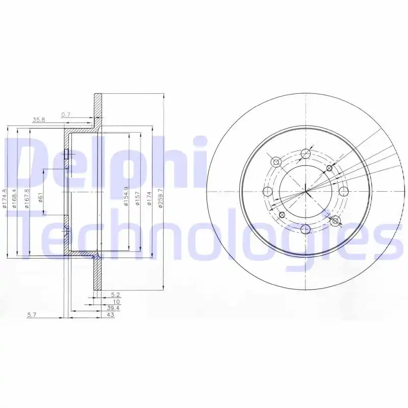 DELPHI BG3793