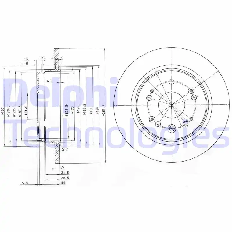 DELPHI BG3797