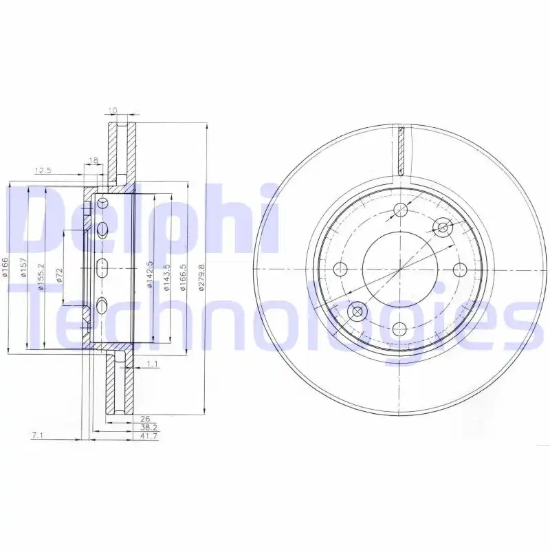 DELPHI BG3800
