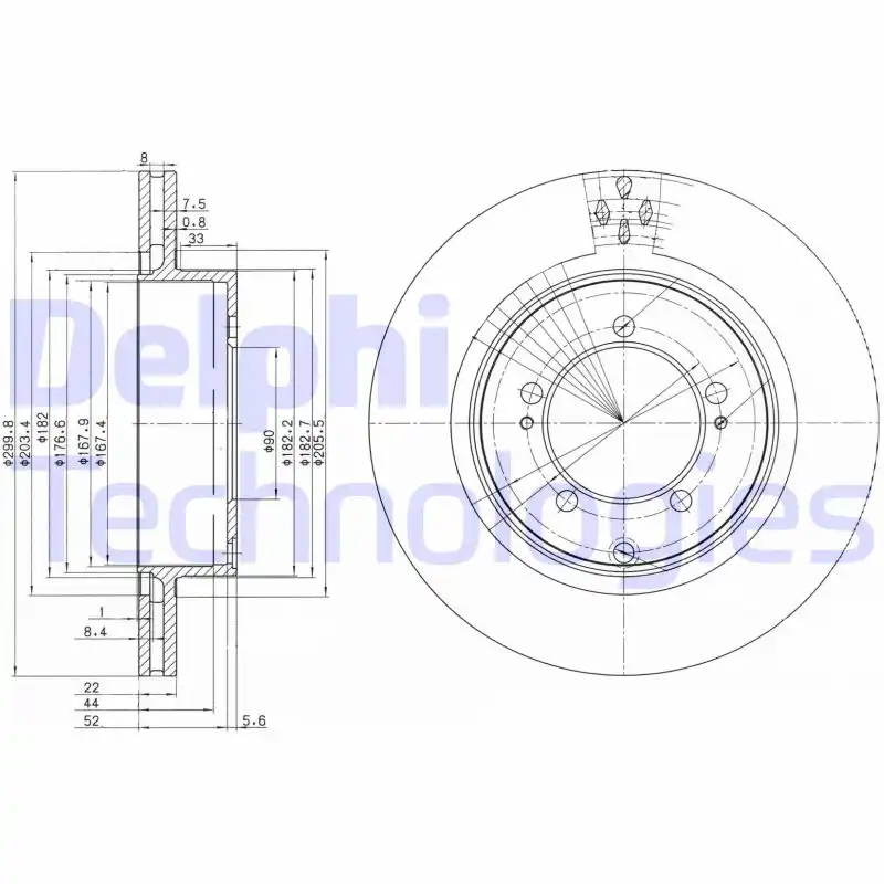 DELPHI BG3811