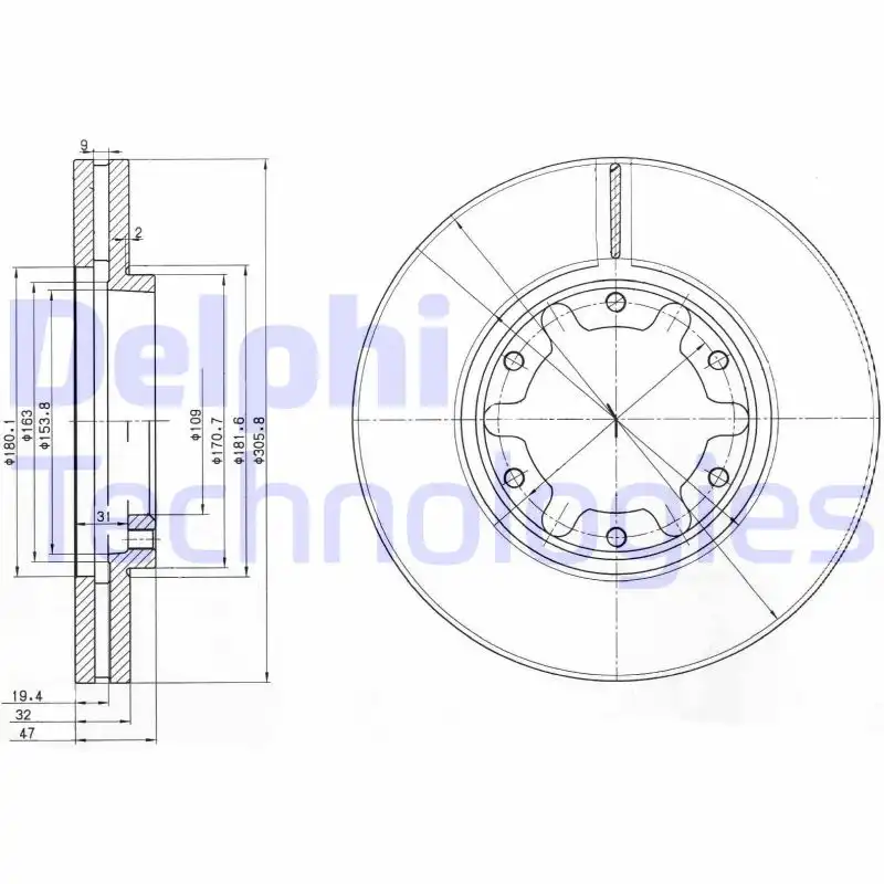 DELPHI BG3817