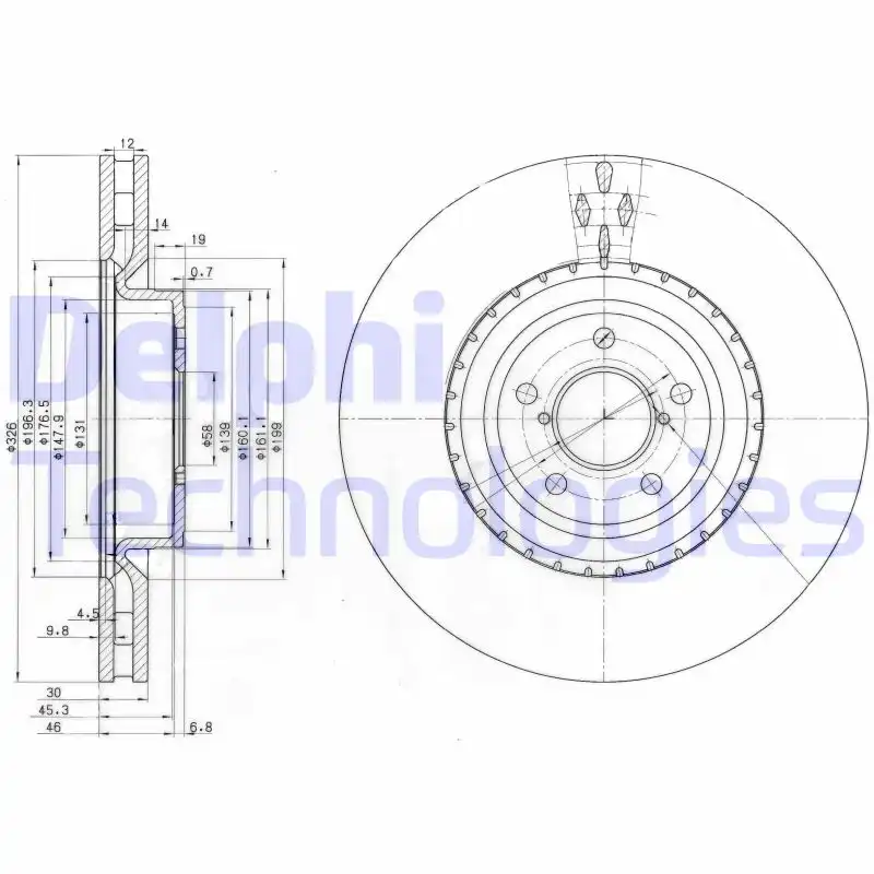 DELPHI BG3818
