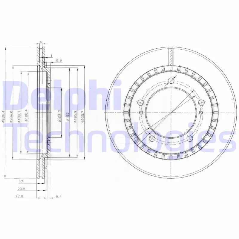DELPHI BG3820