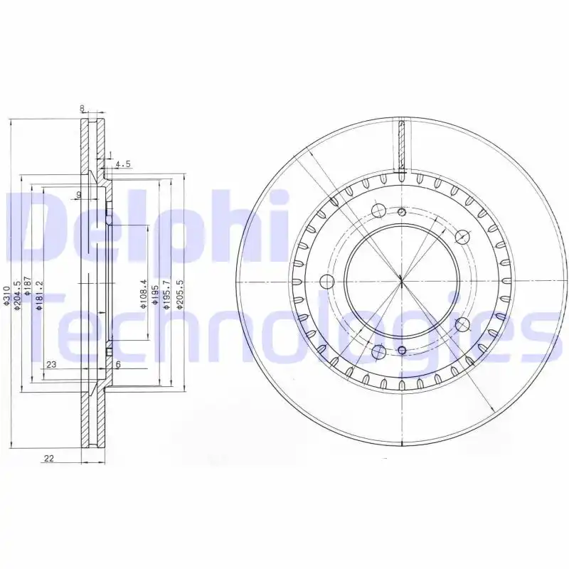 DELPHI BG3821