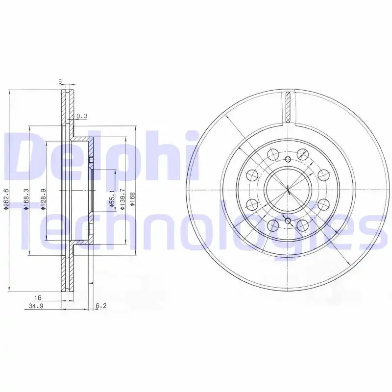 DELPHI BG3825