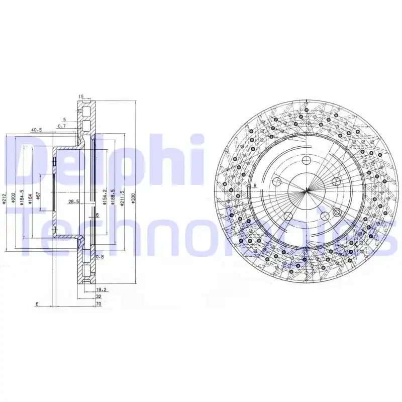 DELPHI BG3827