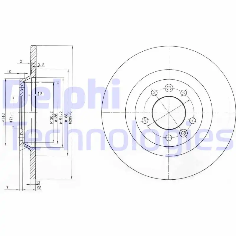DELPHI BG3836