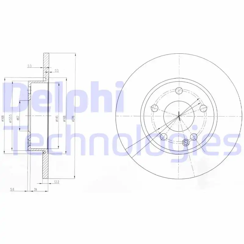 DELPHI BG3840