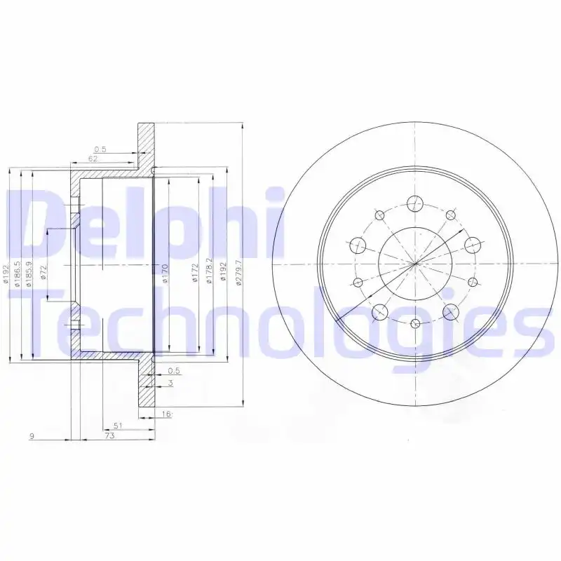 DELPHI BG3853
