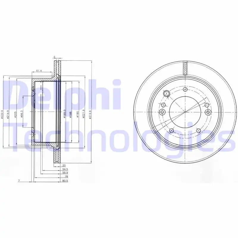 DELPHI BG3859