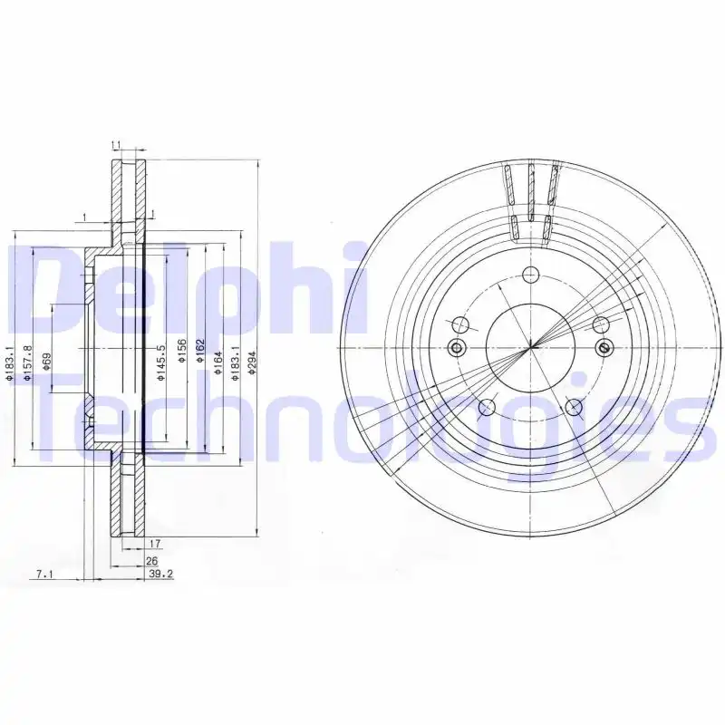 DELPHI BG3860