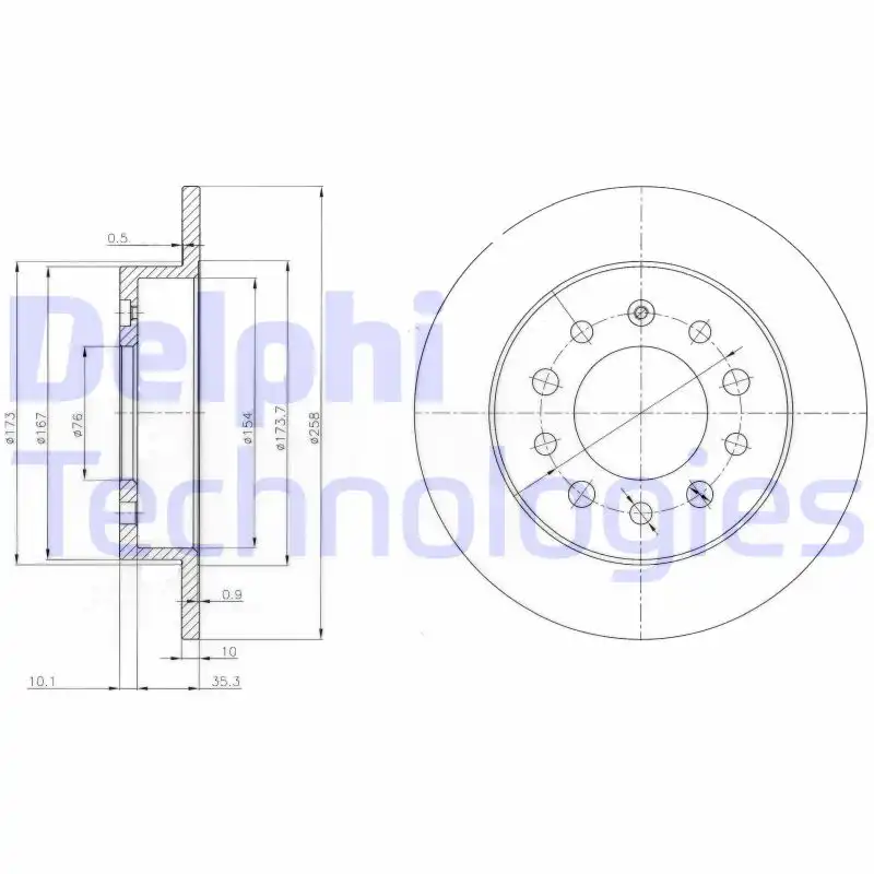 DELPHI BG3862