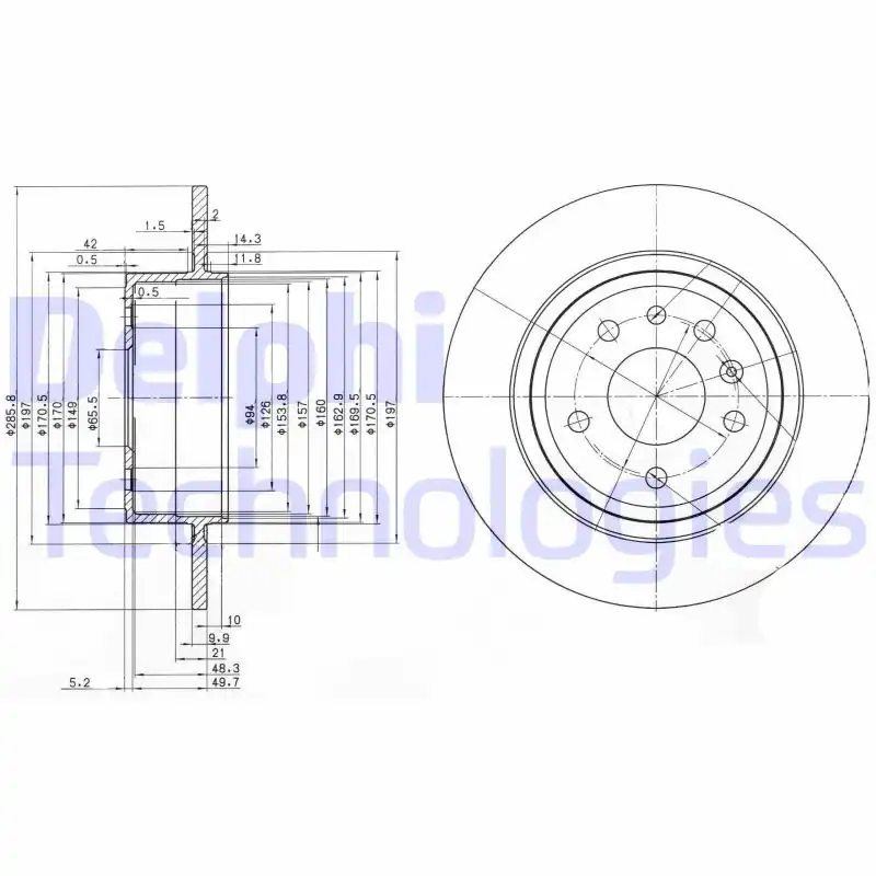 DELPHI BG3908C