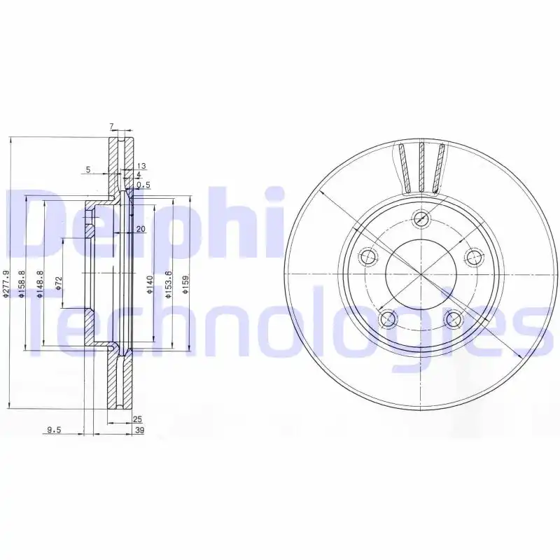 DELPHI BG3927