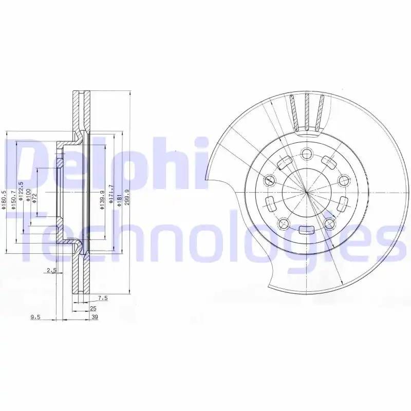 DELPHI BG3928