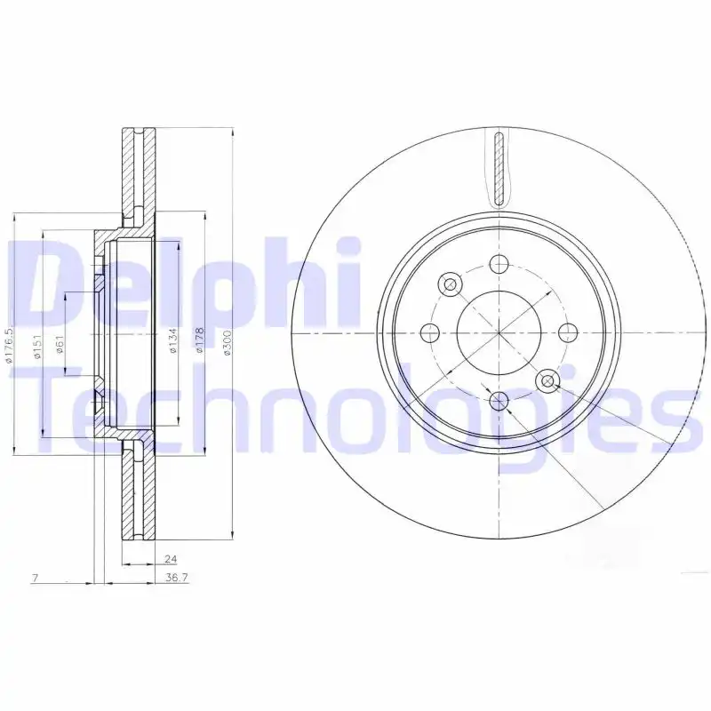 DELPHI BG3929