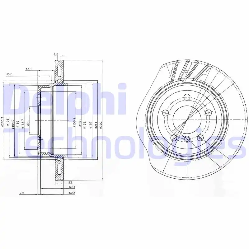 DELPHI BG3943