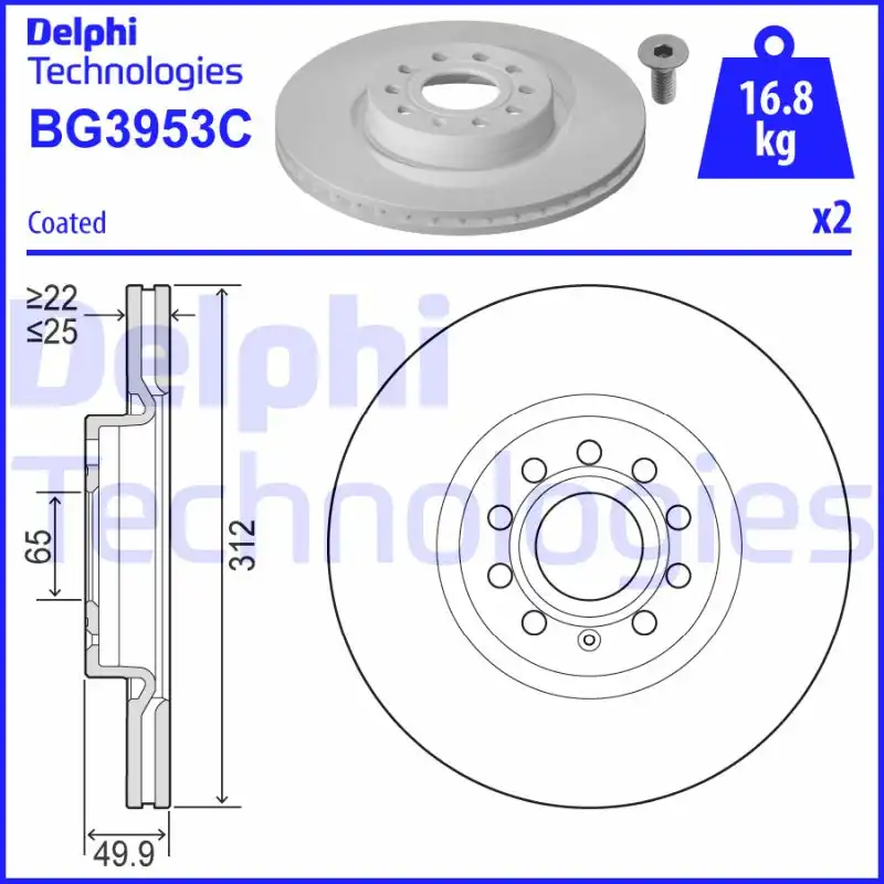 DELPHI BG3953C