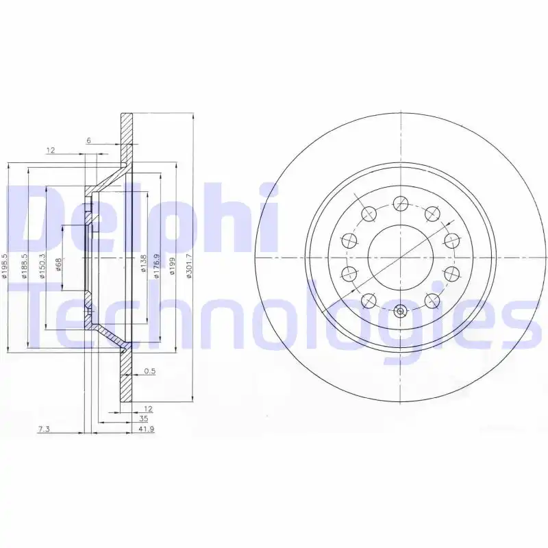 DELPHI BG3956C