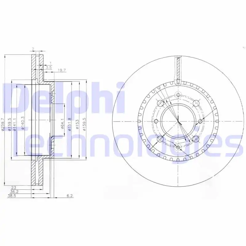 DELPHI BG3965