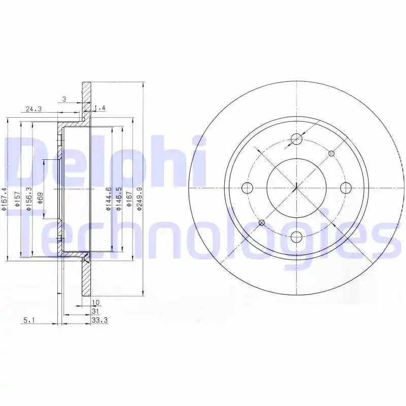 DELPHI BG3971