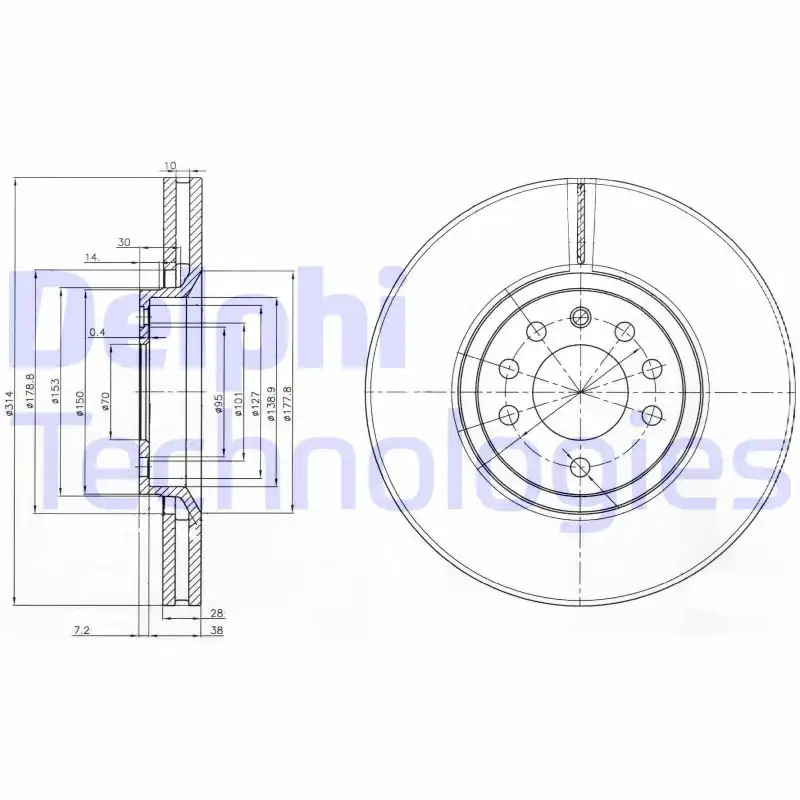 DELPHI BG3973