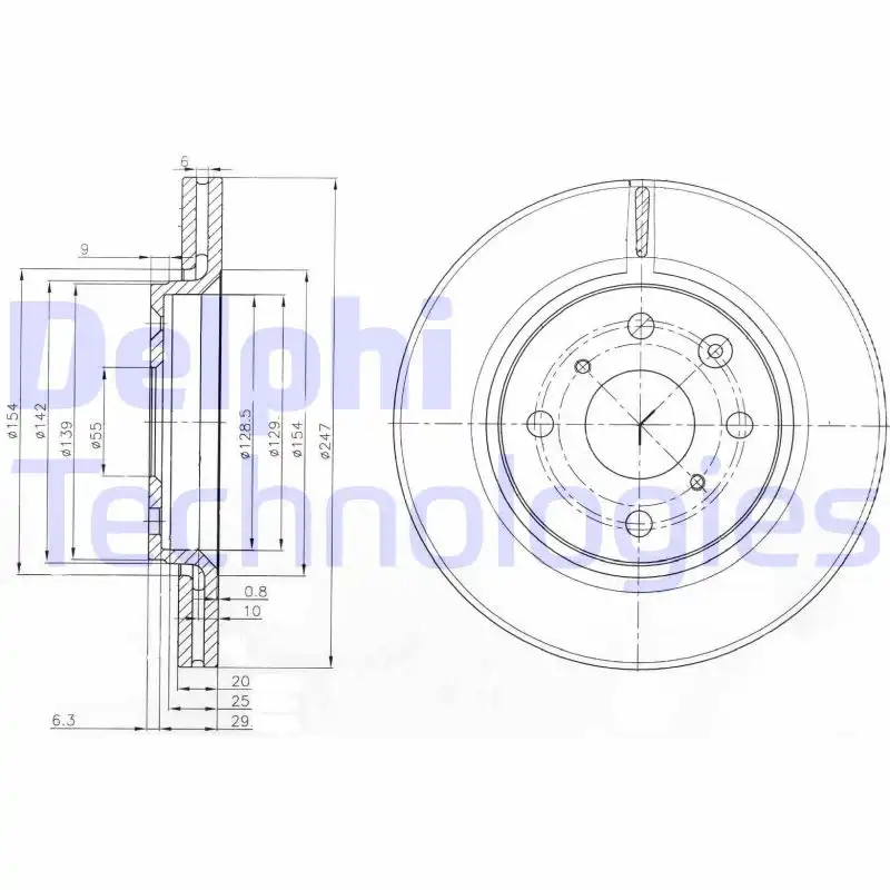 DELPHI BG3976