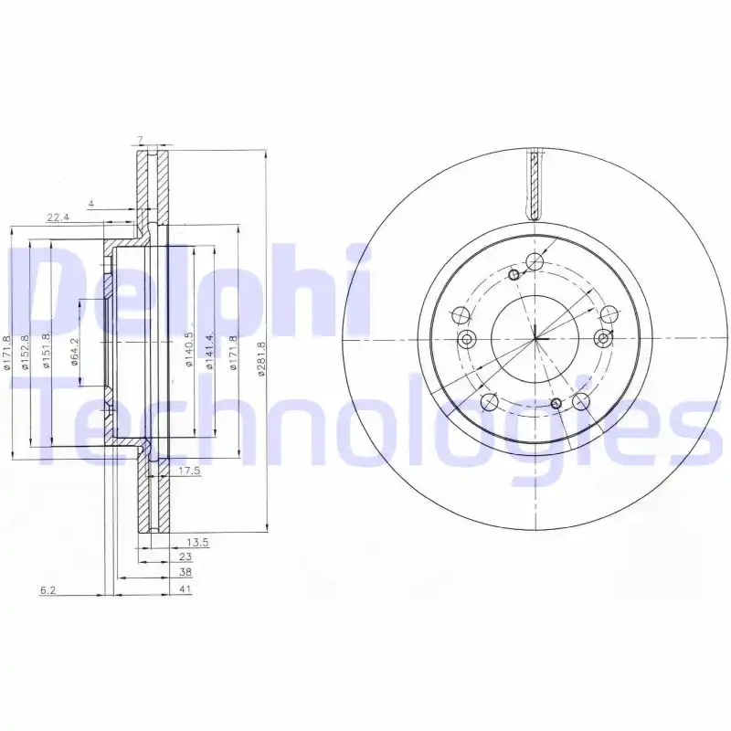 DELPHI BG3980C