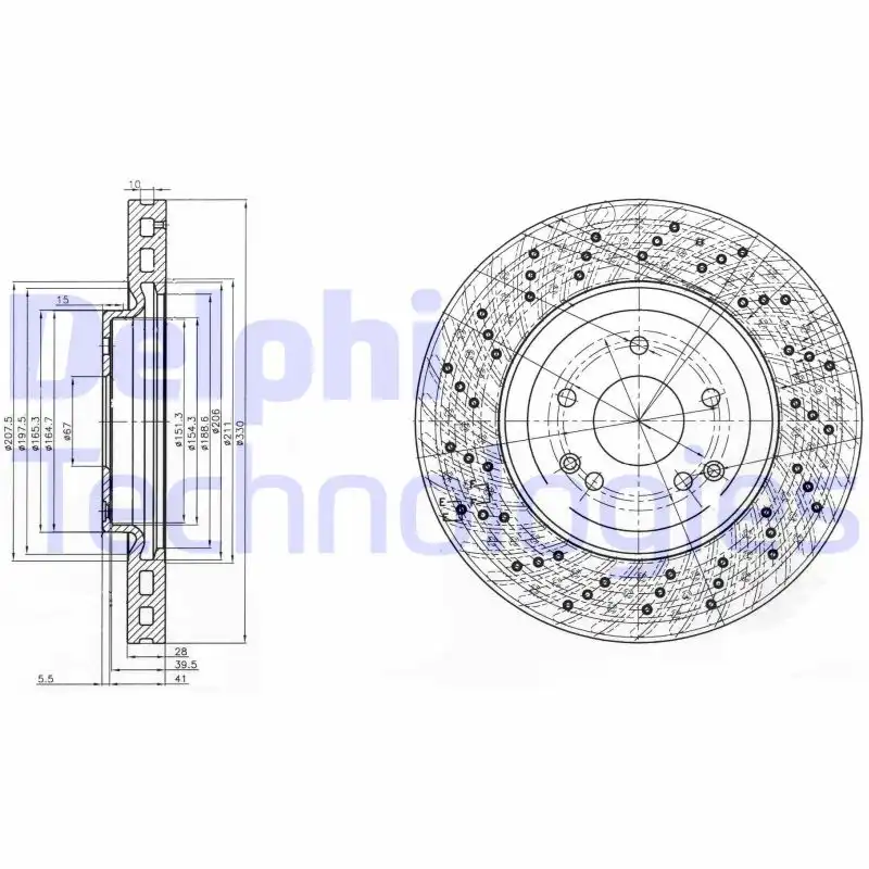 DELPHI BG3985C
