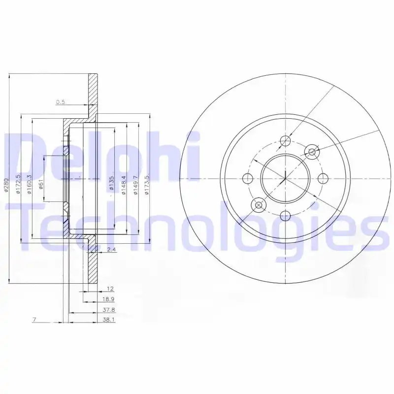 DELPHI BG3992