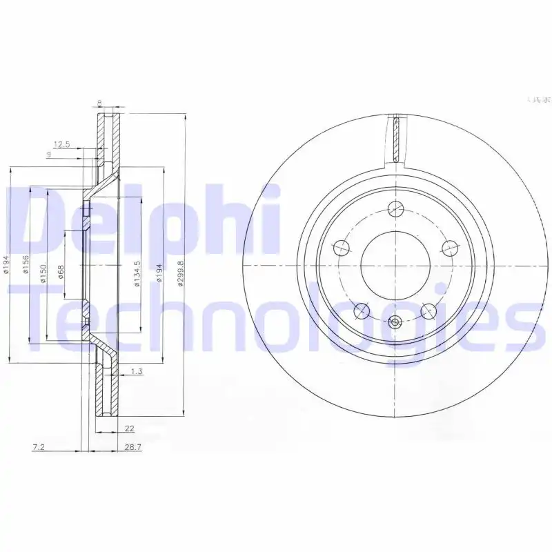DELPHI BG3997
