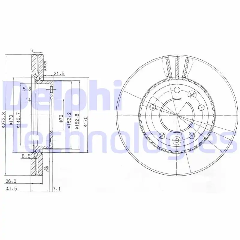 DELPHI BG4015