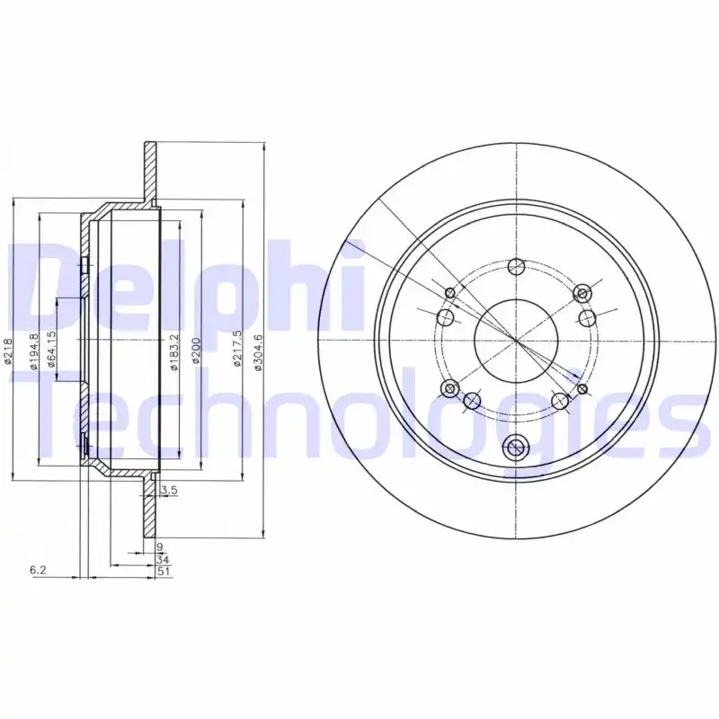 DELPHI BG4064C