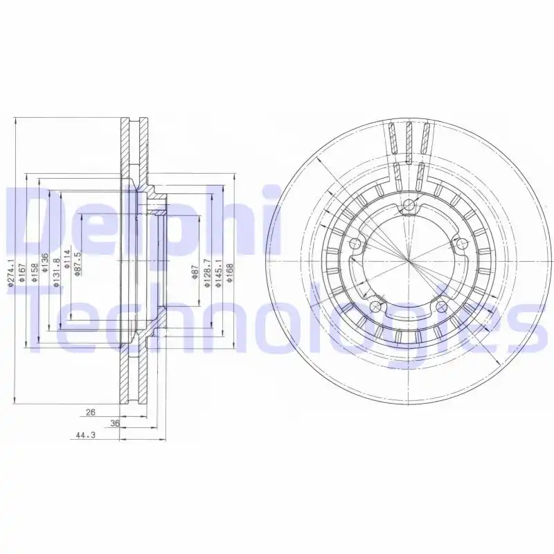 DELPHI BG4134