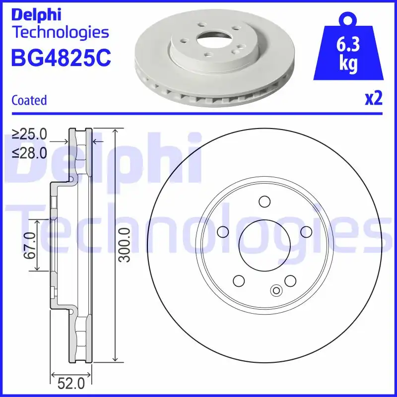 DELPHI BG4825C