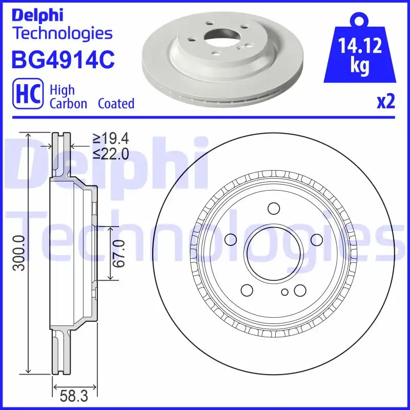 DELPHI BG4914C