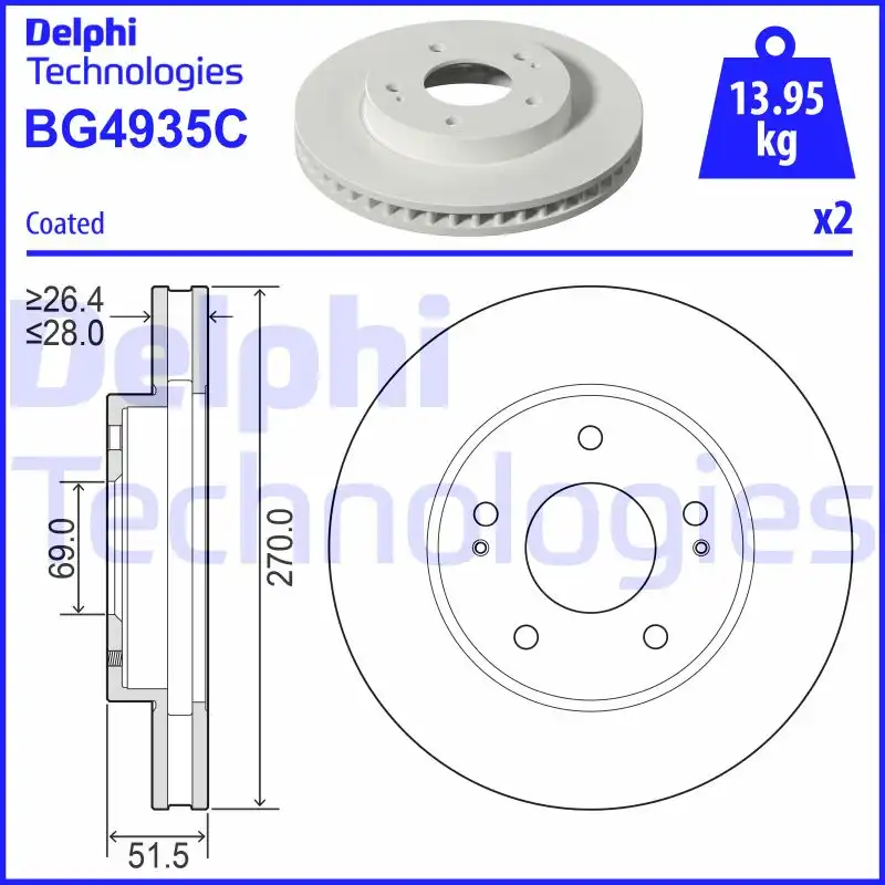 DELPHI BG4935C