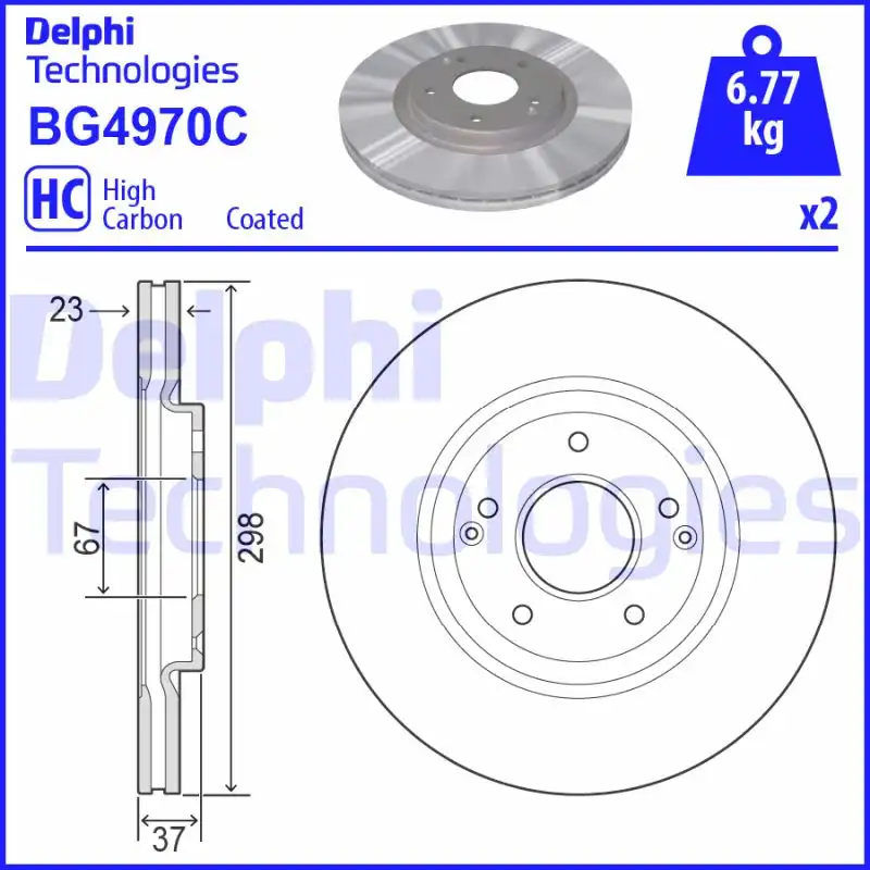 DELPHI BG4970C