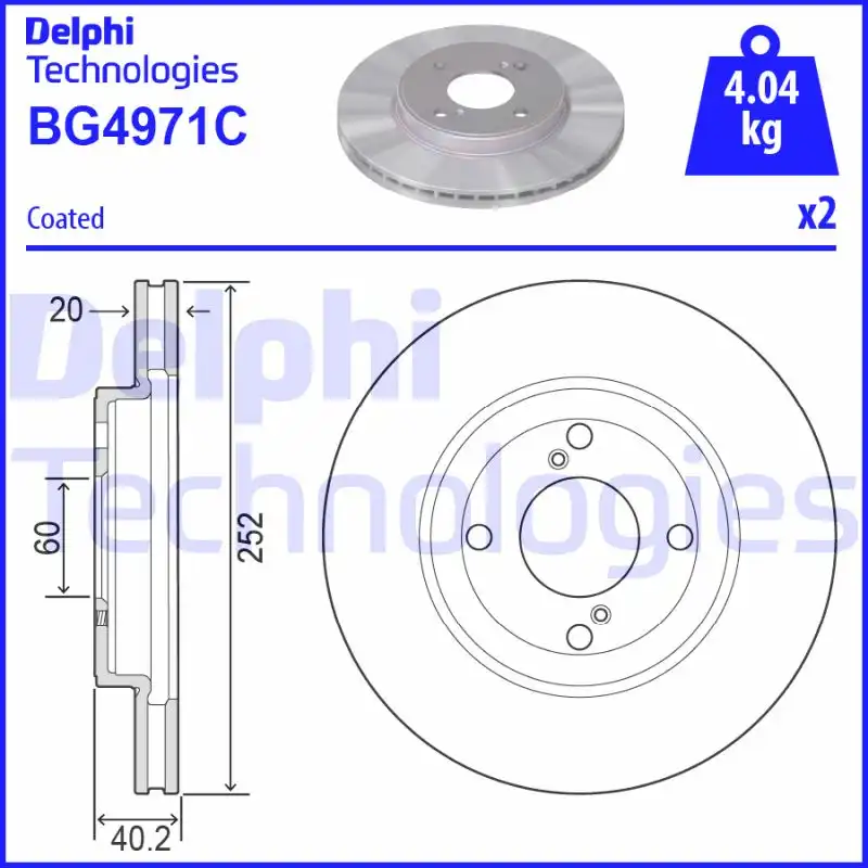 DELPHI BG4971C