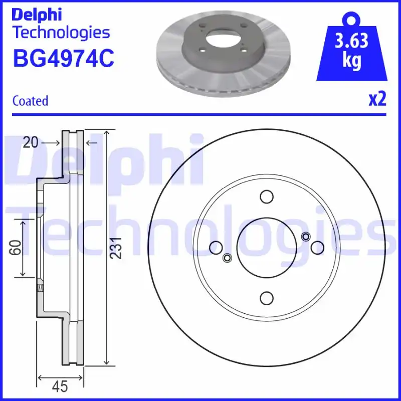 DELPHI BG4974C