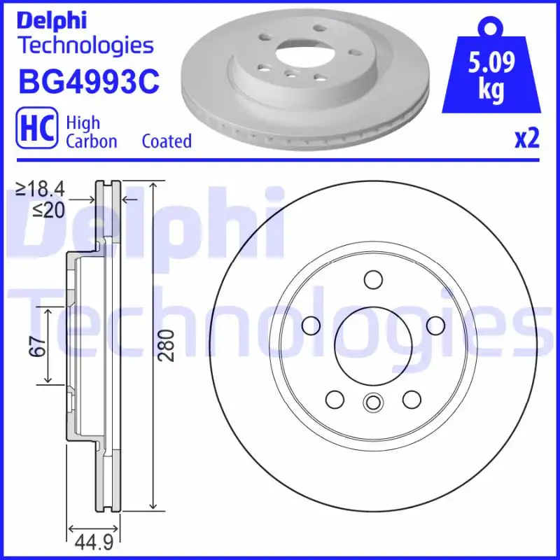 DELPHI BG4993C