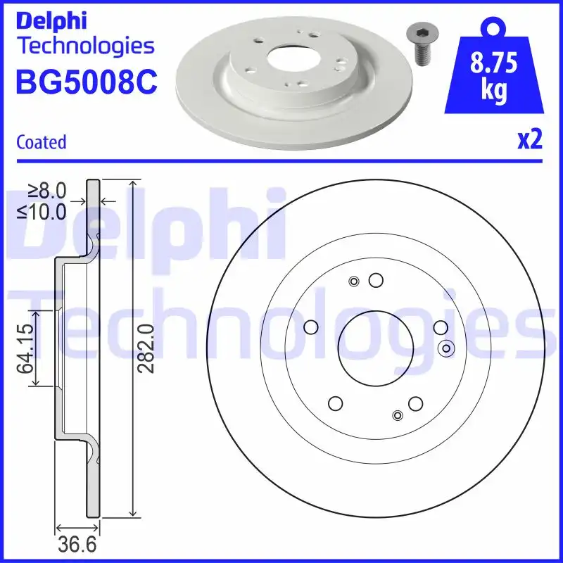 DELPHI BG5008C
