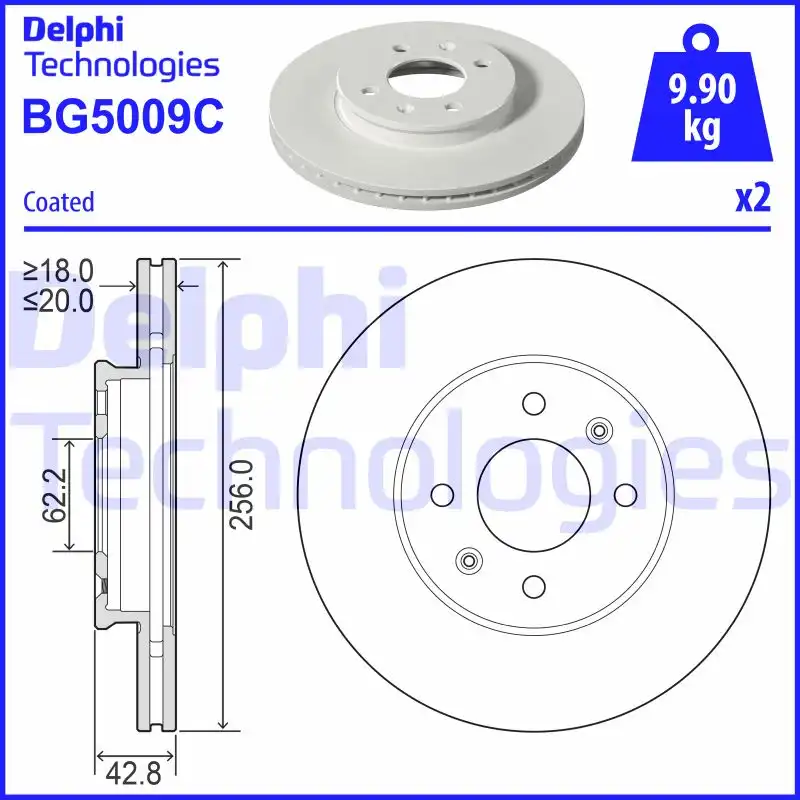 DELPHI BG5009C