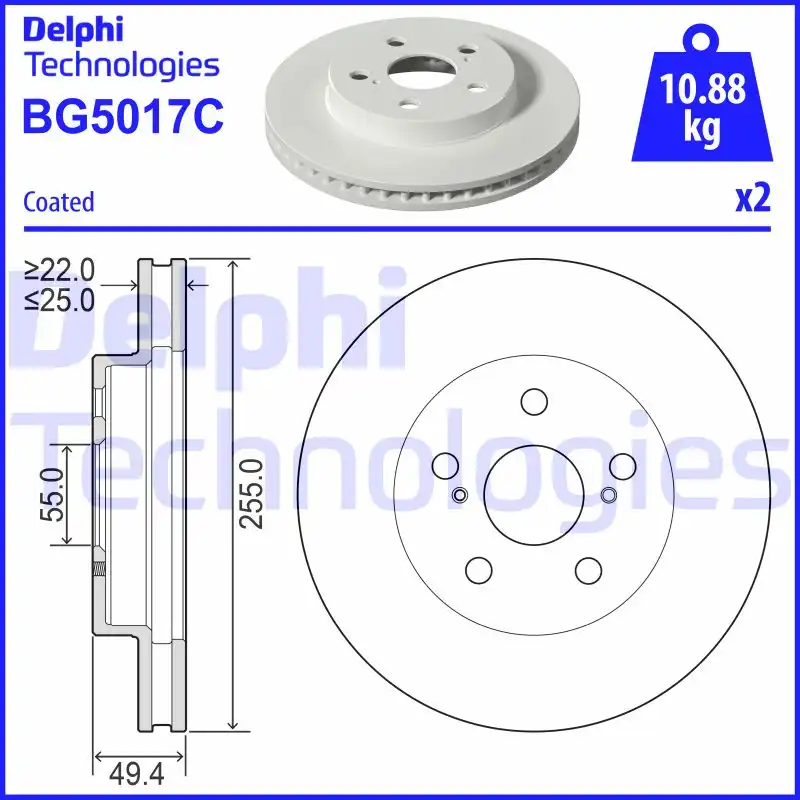 DELPHI BG5017C