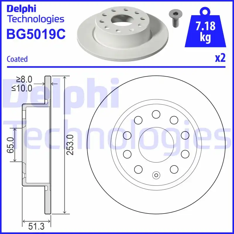 DELPHI BG5019C