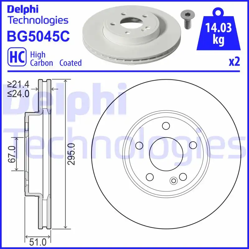 DELPHI BG5045C
