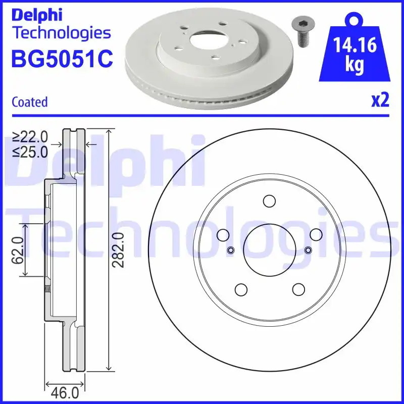 DELPHI BG5051C