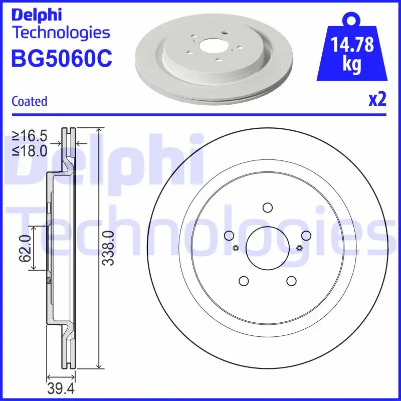 DELPHI BG5060C
