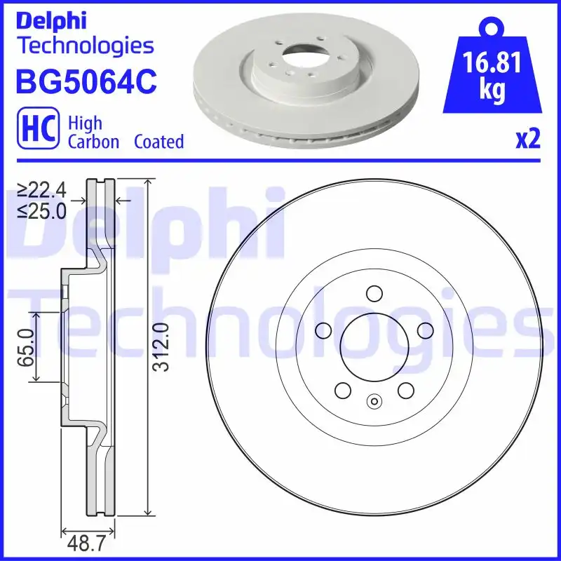 DELPHI BG5064C