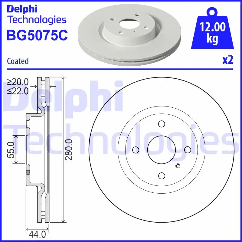 DELPHI BG5075C